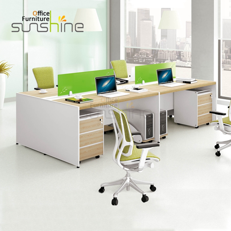 Modern Office Furniture Open Office Workstation for 4 Person OS-2414