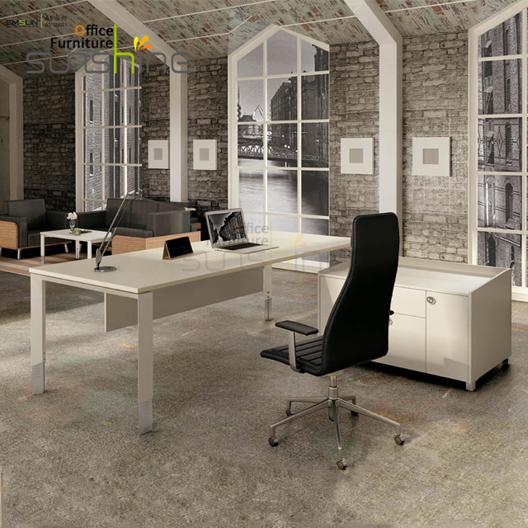 Modern office furniture desk high tech executive l shaped office desk YS-A5-A1819