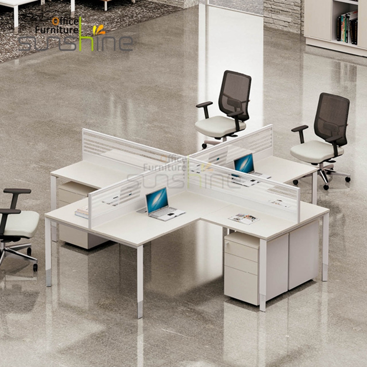 4 seater office workstation modular office desk office furniture workstation YS-A5-E2828