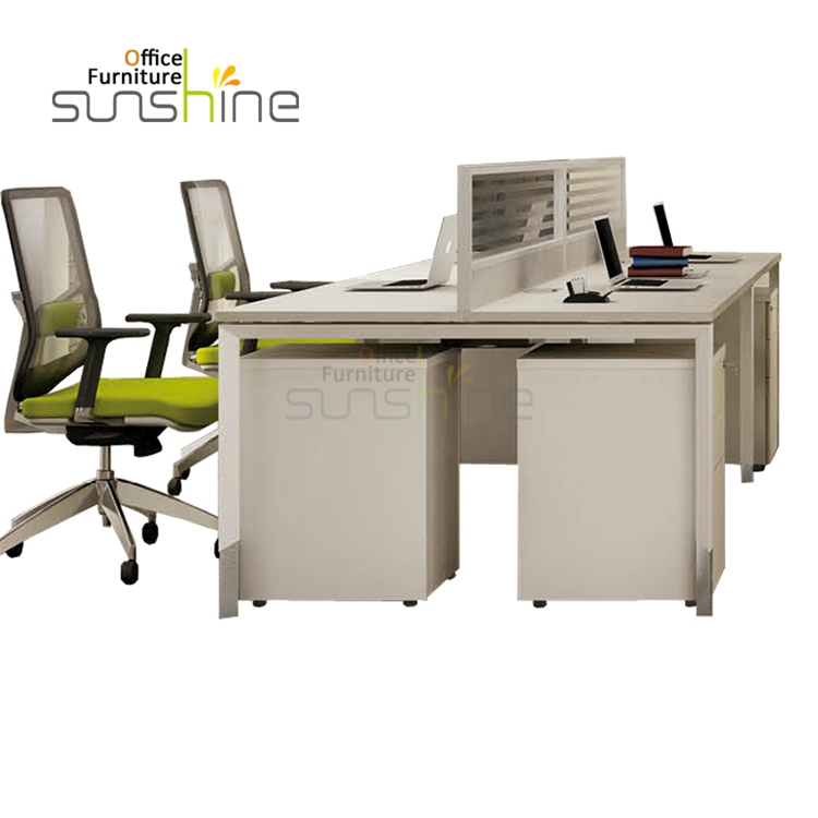 Wholesale commercial office furniture modern office workstation for 4 person YS-A5-C2412