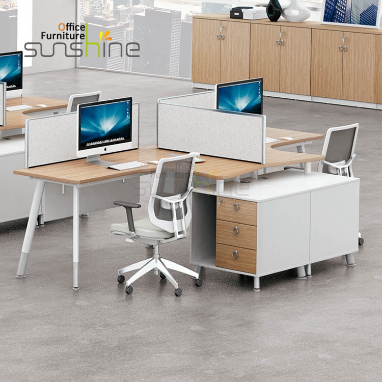2 person computer workstation standard sizes of workstation furniture YS-A6-H2815