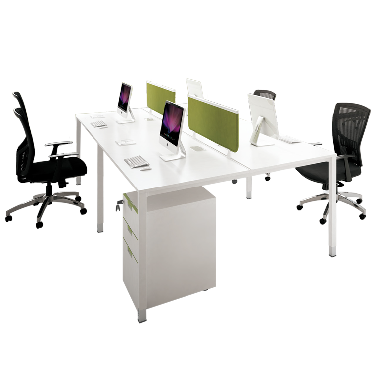 RS-A2814 Face To Face 4 Seats Staff Workstation
