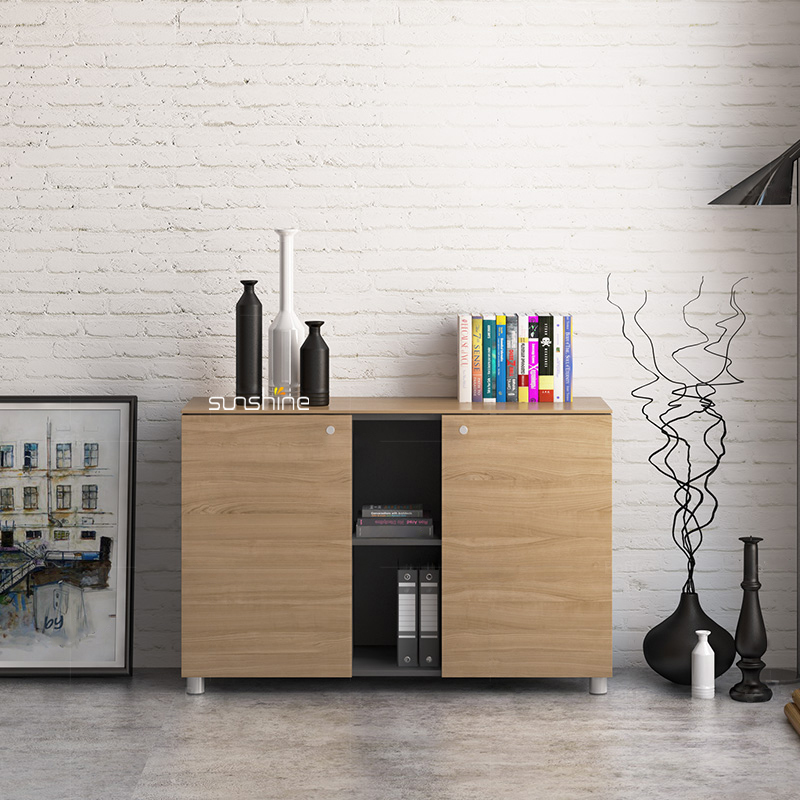 Modern office furniture simple design corner filling cabinet staff area use BY-C1201