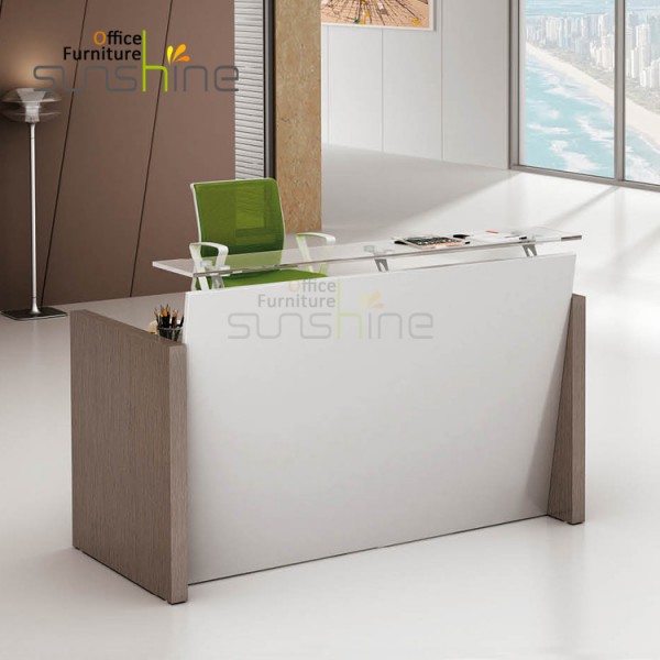 new design modern small reception desk for salon