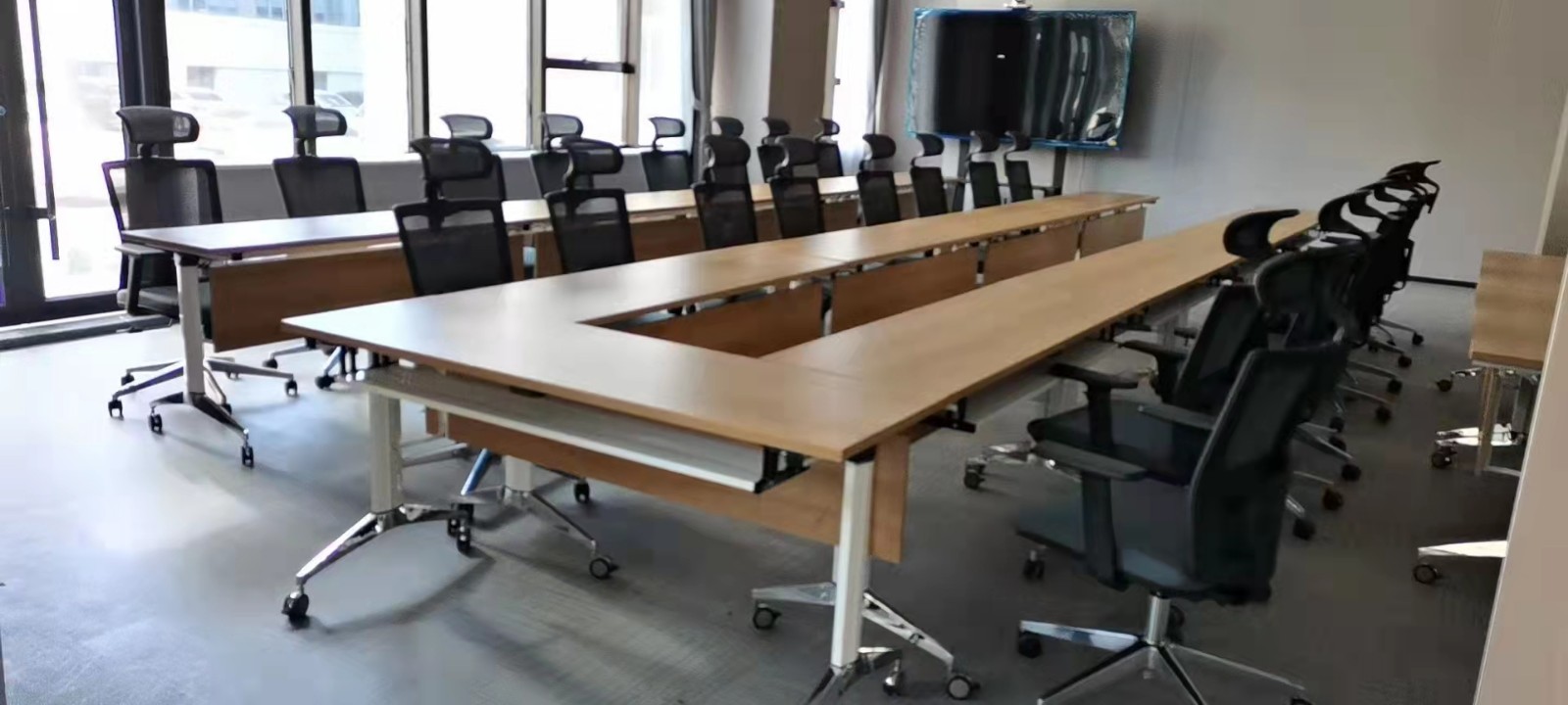 space saving conference table