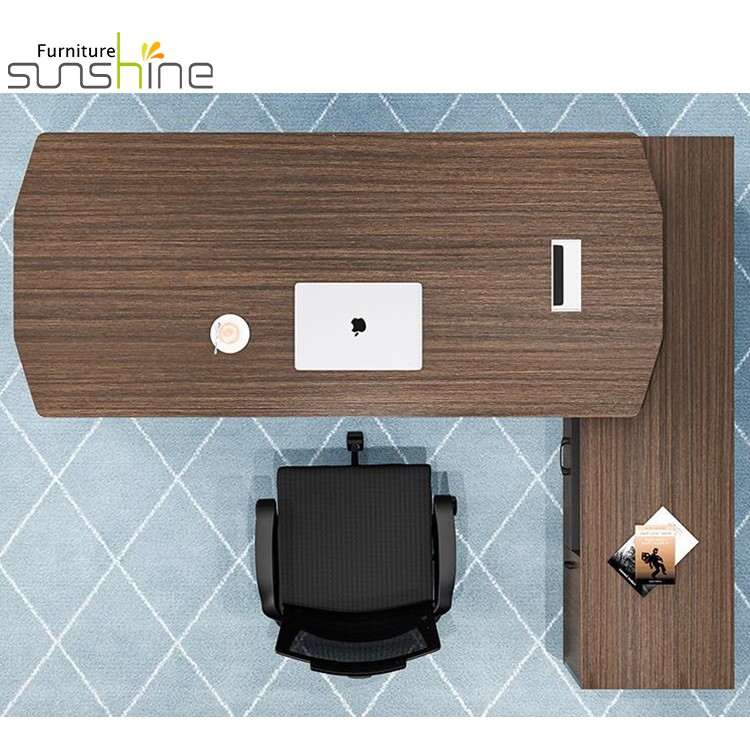 Commercial Style High Class Office Furniture Executive Table Melamine L