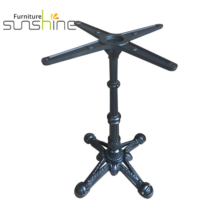 Wholesale Classic Cast Iron Table Base Metal Pedestal Table Legs For