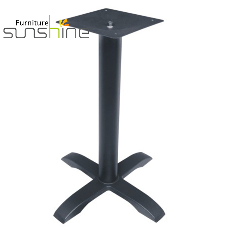 Wholesale Coffee Table Legs Metal Cast Iron Table Stand Black Table Base For Coffee Store